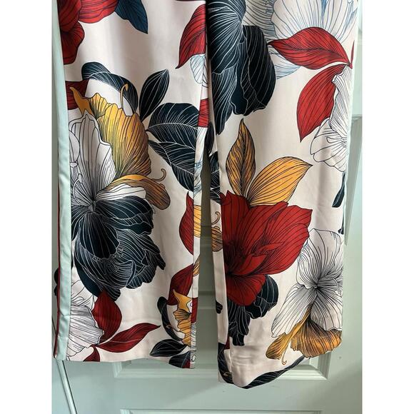 ANATOMIE Secret Garden Capsule Wide Leg Pants Women Sz Med Floral Resort NWT - Picture 3 of 9